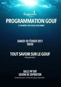 PROGRAMMATION GOUF