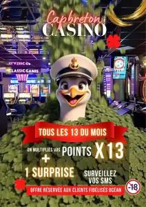 TOUS LES 13 DU MOIS